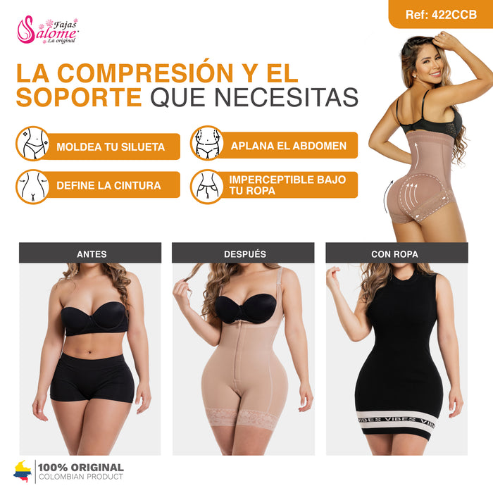 Salome 412-CCB  Body Panty Colombiano de Mujer Fajas Colombianas