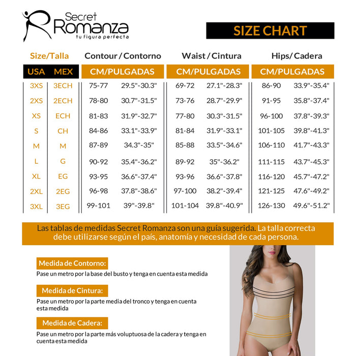 Romanza 1018 | Fajas Colombianas Reductora Cinturilla Colombiana de Latex para Mujer