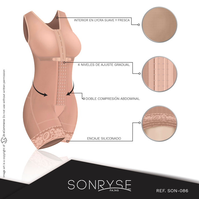 مشخصات Sonryse 086 Fajas Colombianas Reductoras y Moldeadoras Stage 1 Post  Surgery Tummy Tuck BBL Shapewear - ارسال 10 الی 15 روز کاری‎