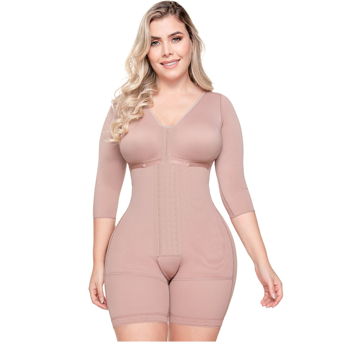 Fajas Colombianas Full Body Arm Shaper Post-Surgery Body Suit Powernet  Girdle US